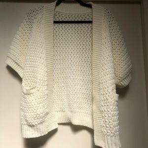 Beige Shrug Sweater